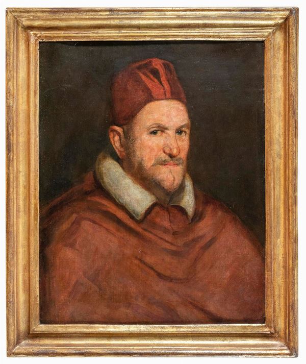 INNOCENZO X PAMPHILJ DI PITTORE ROMANO DEL SEICENTO
