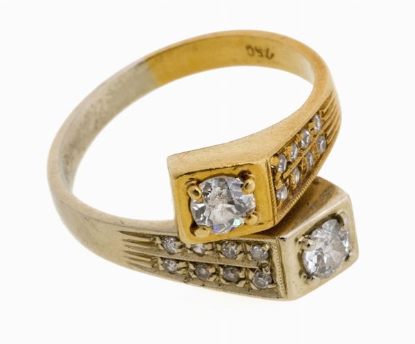 ANELLO CON BRILLANTI
