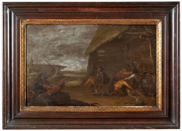 RISSA ALLA LOCANDA DELL&#39;AMBITO DI ADRIAEN BROUWER