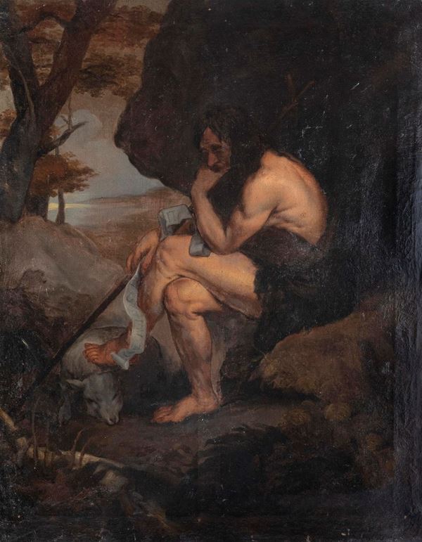 SAN GIOVANNI BATTISTA DI SEGUACE DI PIER FRANCESCO MOLA