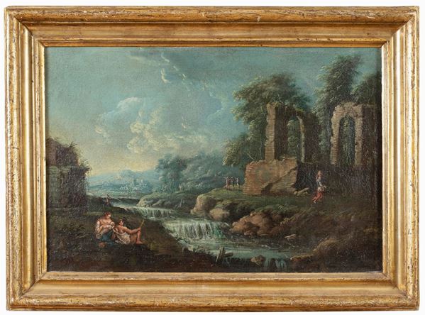 PAESAGGIO FLUVIALE DELLA BOTTEGA DI ANTONIO TRAVI