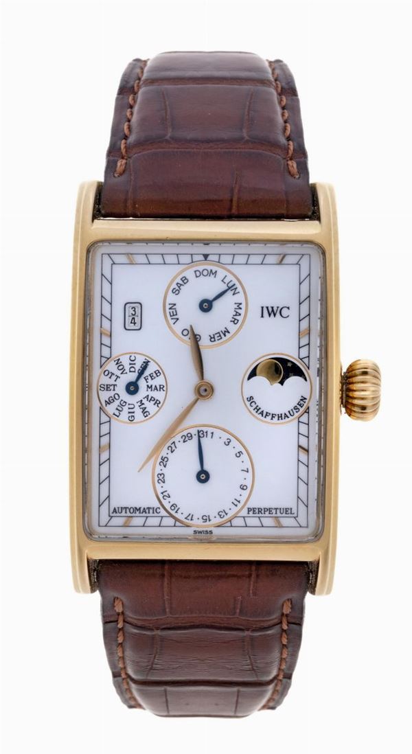 OROLOGIO DA POLSO IWC NOVECENTO CALENDARIO PERPETUO, REF. 3545