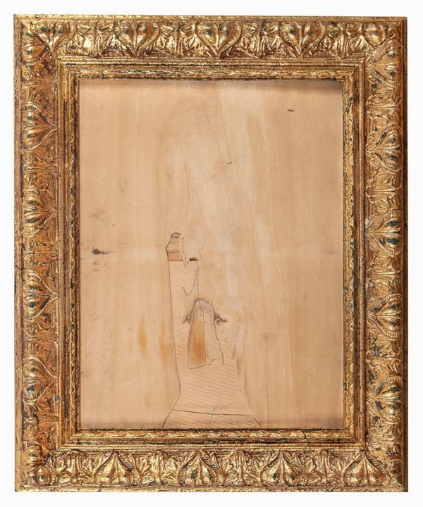 PICCOLA CORNICE IN BRONZO DORATO