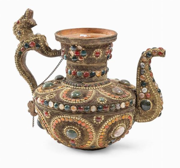 GRANDE BROCCA CON PIETRE DURE, MEDIO ORIENTE