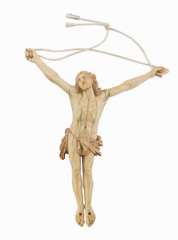 PICCOLO CRISTO IN AVORIO DEL SETTECENTO
