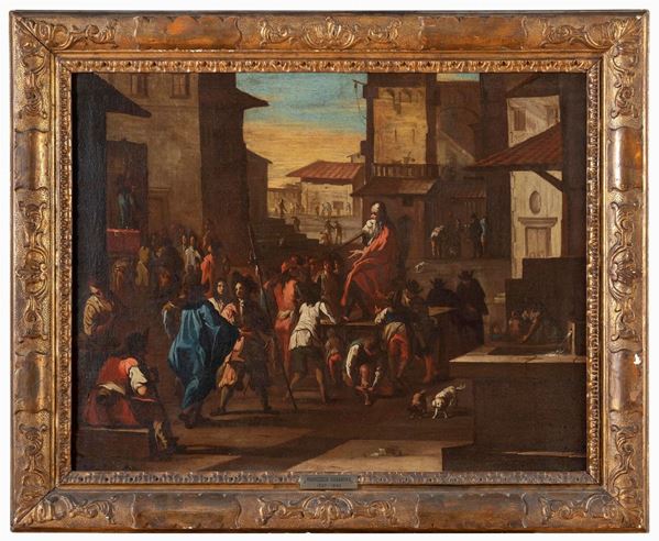 DIPINTO L&#39;INDOVINO ATTRIBUITO A FRANCESCO CASANOVA