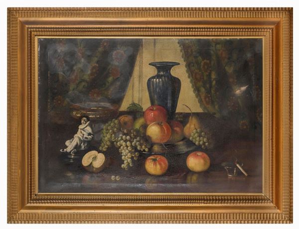 DIPINTO NATURA MORTA DI FRUTTA
