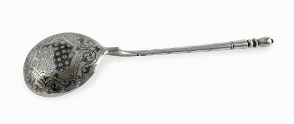 CUCCHIAIO IN ARGENTO, RUSSIA XIX SECOLO