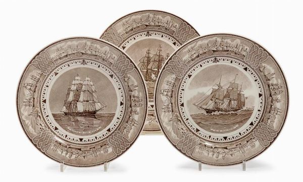 TRE PIATTI I WEDGWOOD