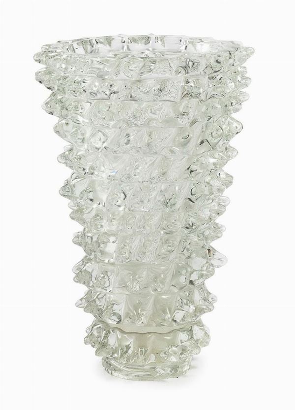 VASO IN CRISTALLO ROSTRATO