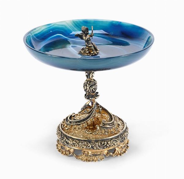 ALZATINA MIGNON IN ARGENTO DORATO