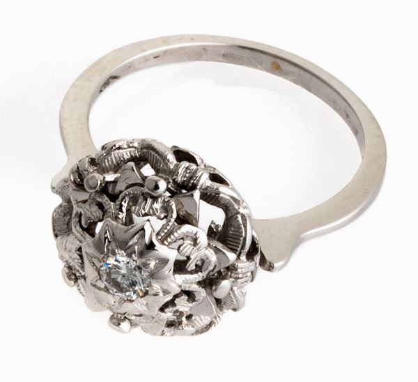 ANELLO CON BRILLANTE