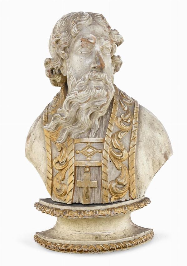 BUSTO DI SANTO, GERMANIA XVIII SECOLO