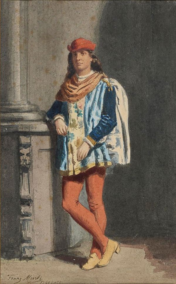 ACQUERELLO PAGGIO DI HUBERT KAPLAN