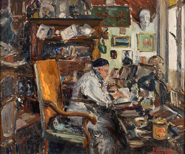 RITRATTO DEL MAESTRO HAGEMANS DI JACQUELINE WAMPACH