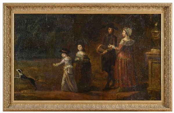 INTERNO DI FAMIGLIA DEL SETTECENTO FRANCESE