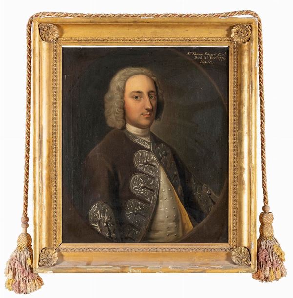 RITRATTO DI SIR THOMAS SAMWELL BUNT DI PITTORE INGLESE