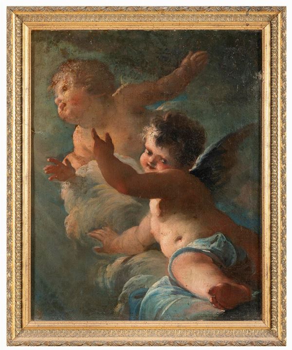 CHERUBINI IN VOLO