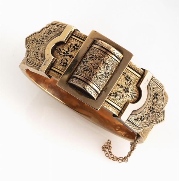BRACCIALE RIGIDO CON SMALTI