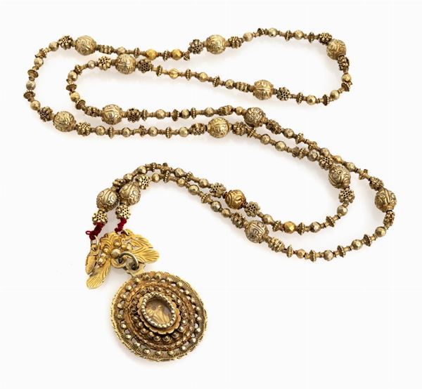 COLLANA FILIPPINA TAMBURELLO TAMBOURINE