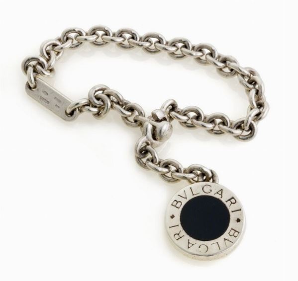 PORTACHIAVI BULGARI IN ARGENTO