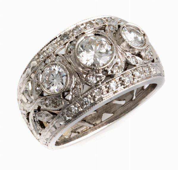 ANELLO CON BRILLANTI