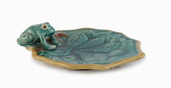 PIATTINO IN CERAMICA, PROBABILMENTE VIETRI