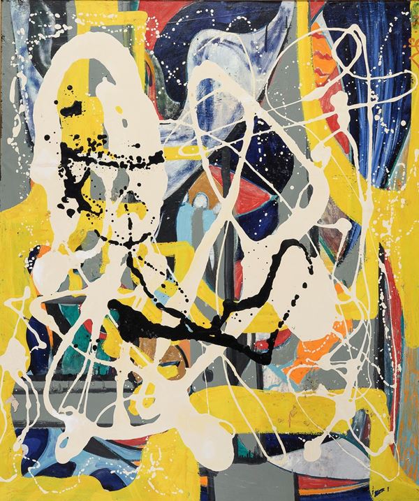 DIPINTO DI PITTORE AZERO CONTEMPORANEO