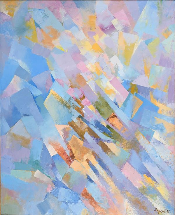 DIPINTO DI PITTORE AZERO CONTEMPORANEO