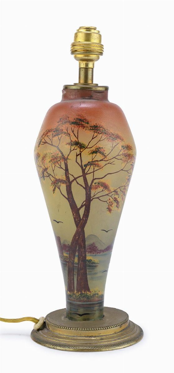 VASO IN VETRO, FRANCIA ANNI &#39;40