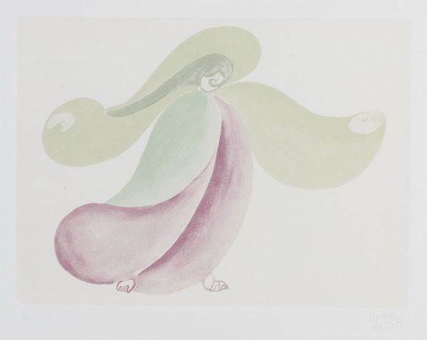 LITOGRAFIA D&#39;APRES GIACOMO BALLA
