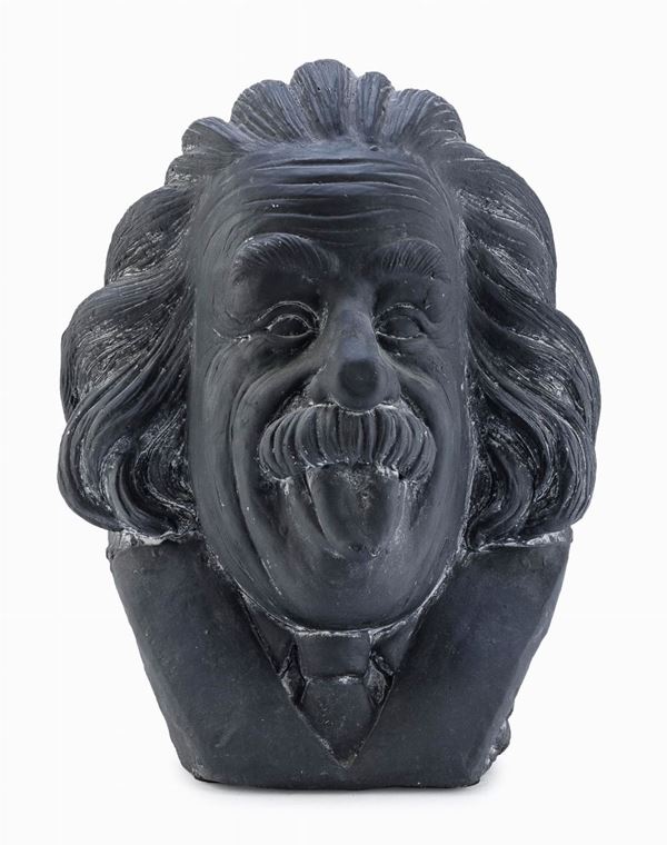 SCULTURA TESTA DI ALBERT EINSTEIN
