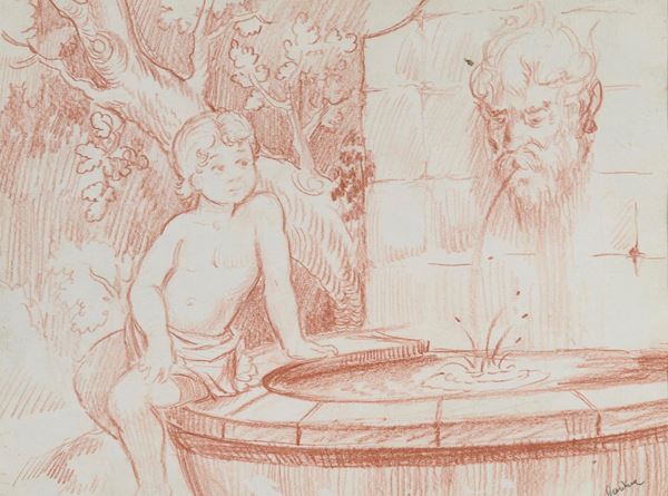 SANGUIGNA BIMBO ALLA FONTANA