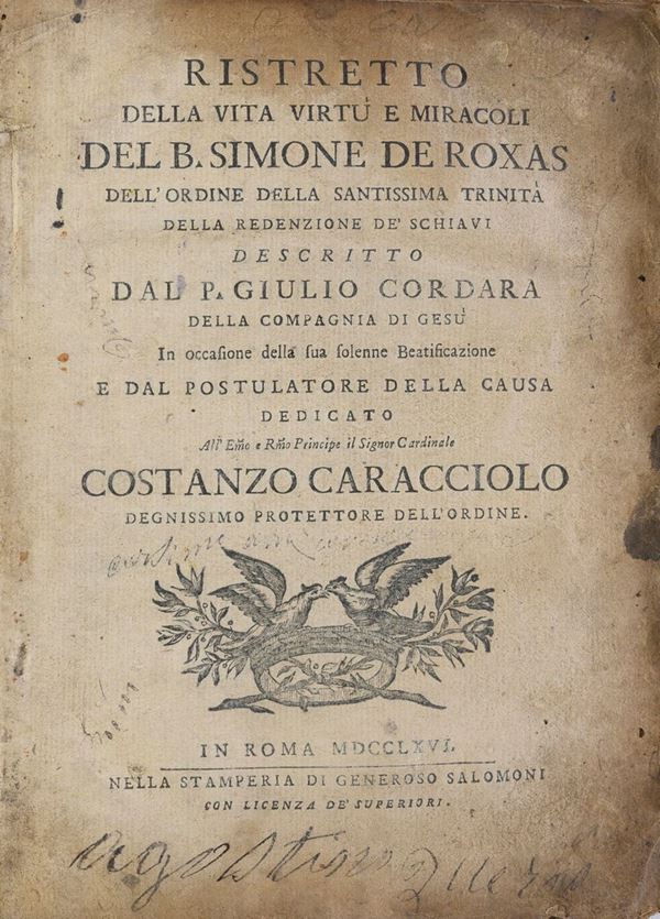 VOLUME SIMONE DE ROXAS