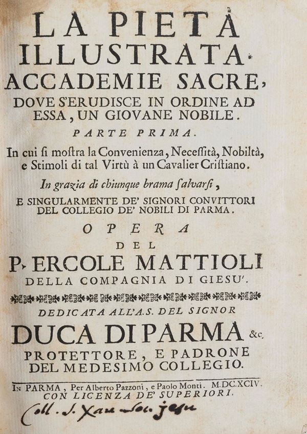 DUE VOLUMI LA PIET&#193; ILLUSTRATA