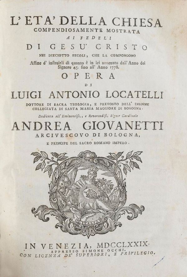 VOLUME ET&#193; DELLA CHIESA