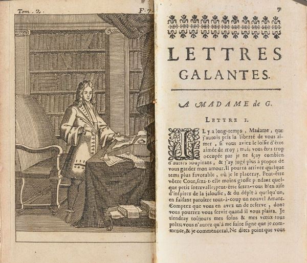UN VOLUME FONTENELLE LETTRES GALANTES