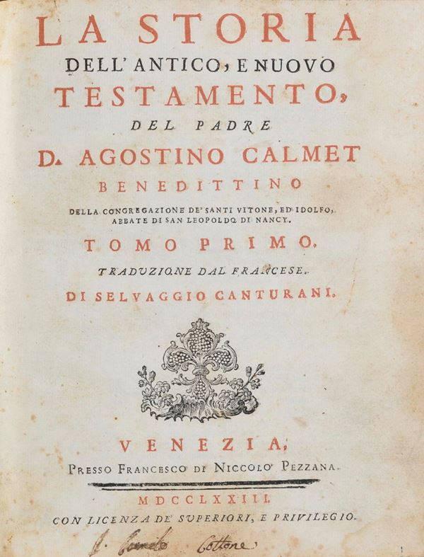 DUE VOLUMI BIBBIA