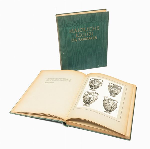 DUE VOLUMI MAIOLICA LIGURE
