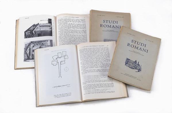 QUATTRO VOLUMI RIVISTA STUDI ROMANI