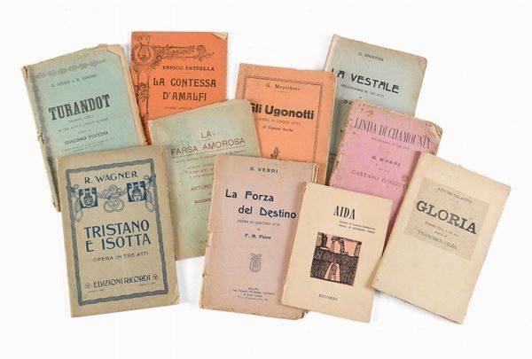 DIECI LIBRETTI MUSICALI