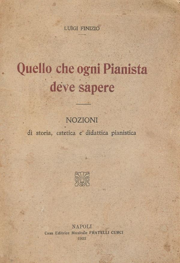 VOLUME ERUDIZIONE MUSICALE DI FINIZIO