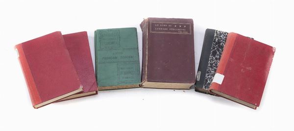 SEI VOLUMI LETTERATURA