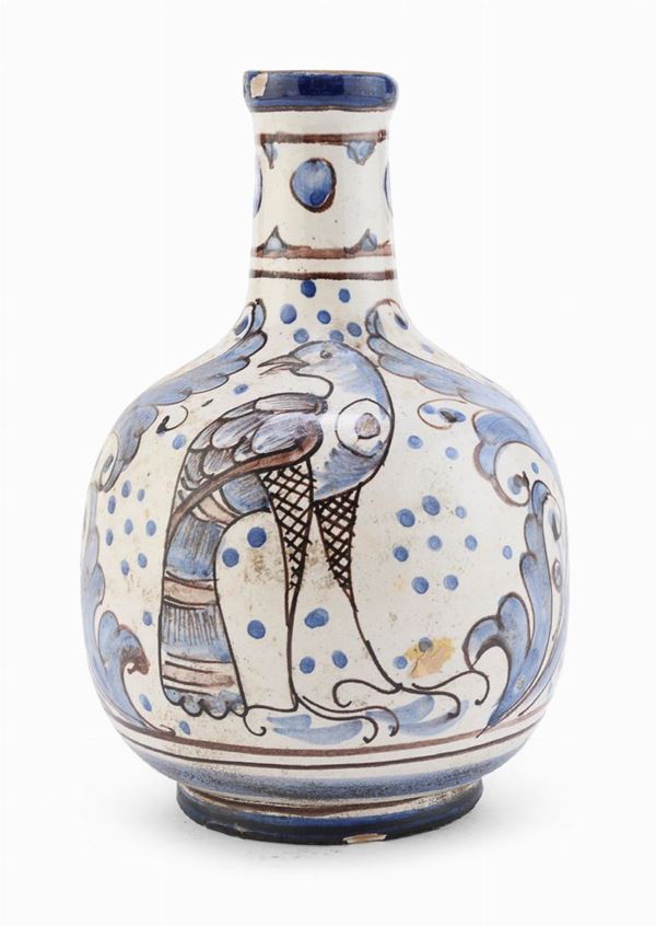 FIASCA IN MAIOLICA