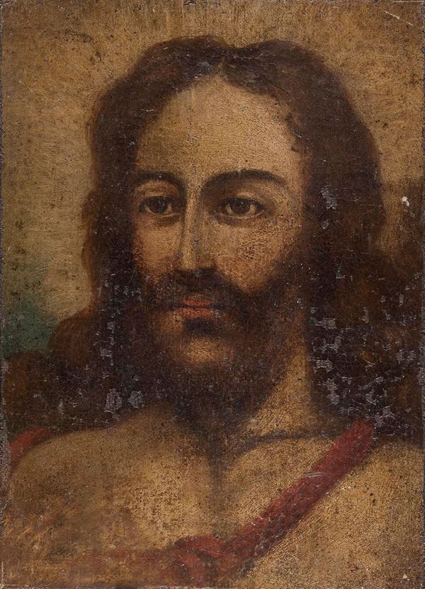 DIPINTO SAN GIOVANNI DI PITTORE SPAGNOLO DEL SEICENTO