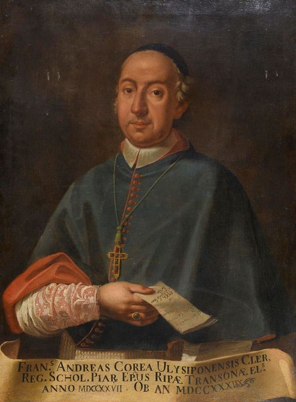 RITRATTO DI MONSIGNOR FRANCESCO ANDREA COREA