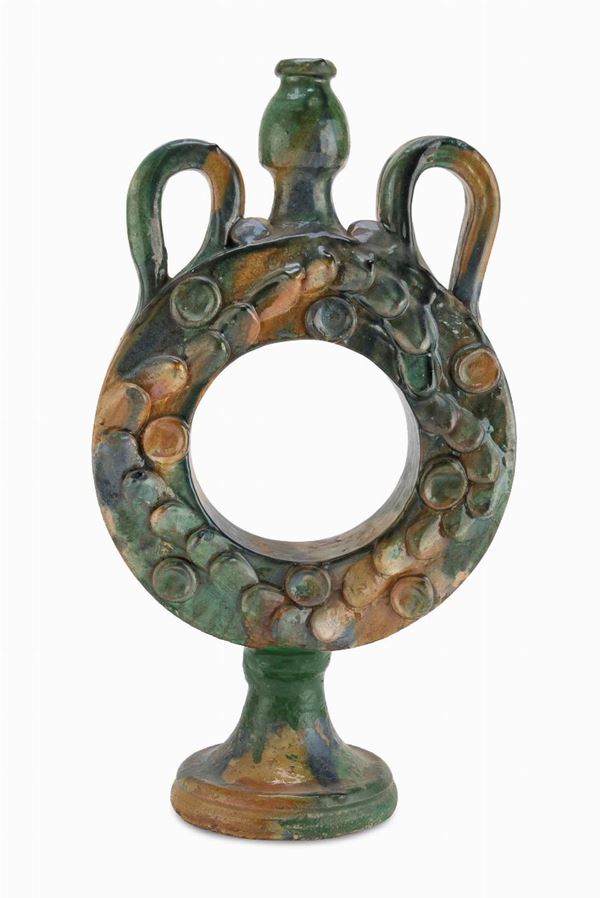 FIASCA A CIAMBELLA IN TERRACOTTA, SEMINARA
