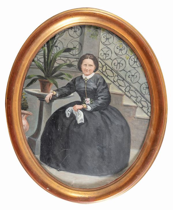 RITRATTO DI GENTILDONNA DI PITTORE NORDICO