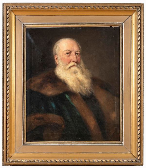 RITRATTO DEL DUCA DI SASSONIA DI AUGUST ROESLER