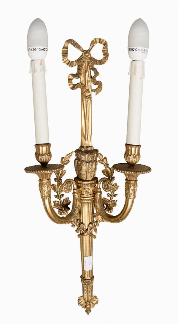 APPLIQUE IN BRONZO DORATO